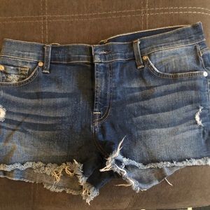 7 for Man Kind Jean Shorts
